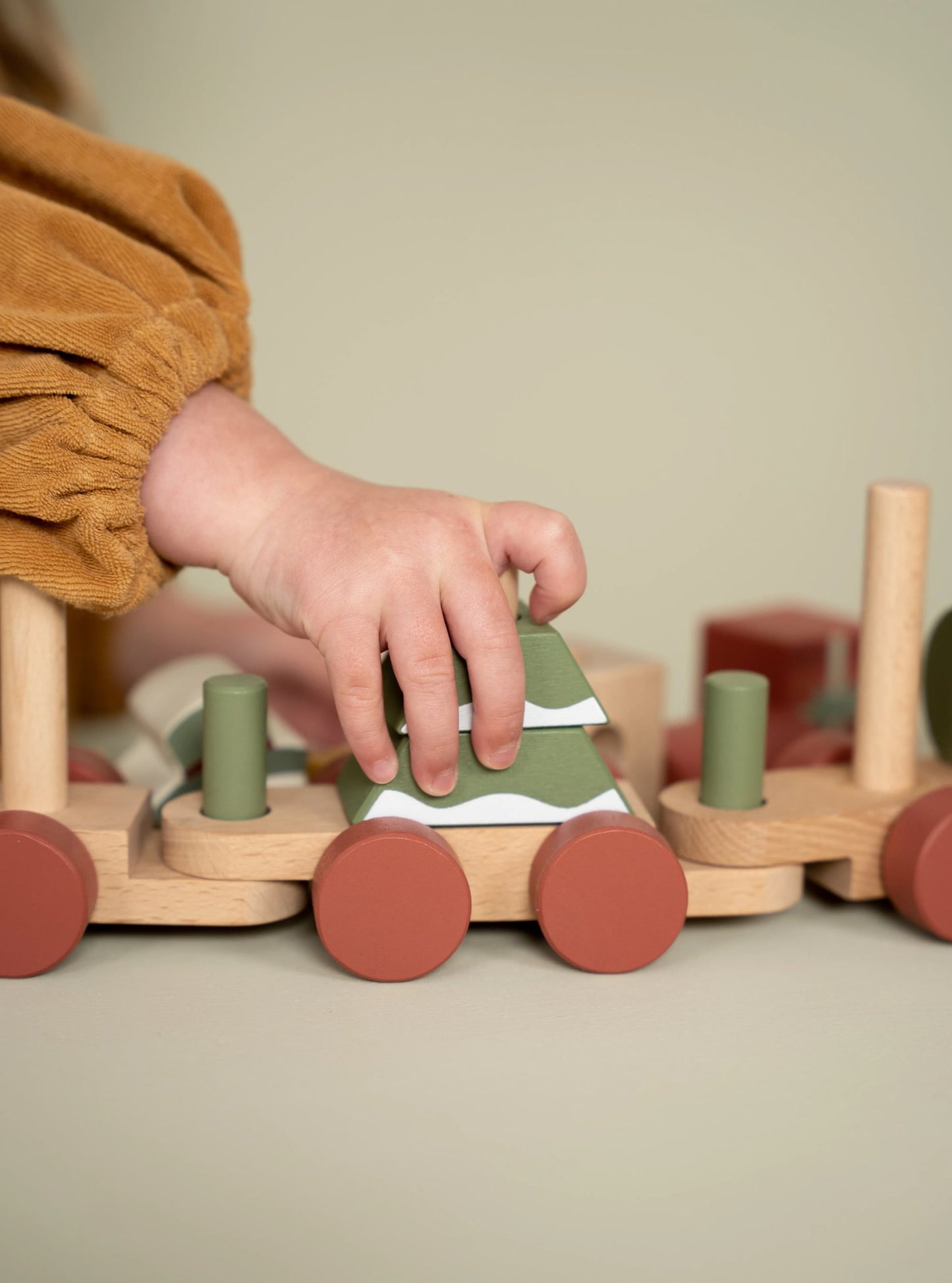 Little Dutch Christmas Stacking Train
