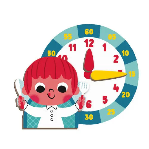 Janod Magneti'Book - Learn to Tell the Time