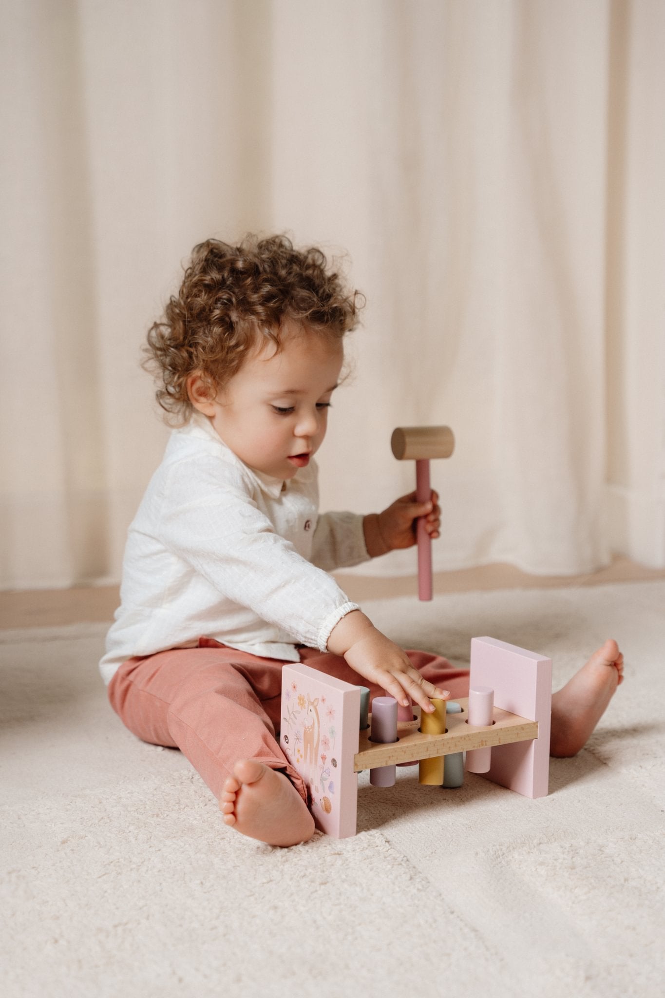 Little Dutch Pounding Bench - Fairy Garden