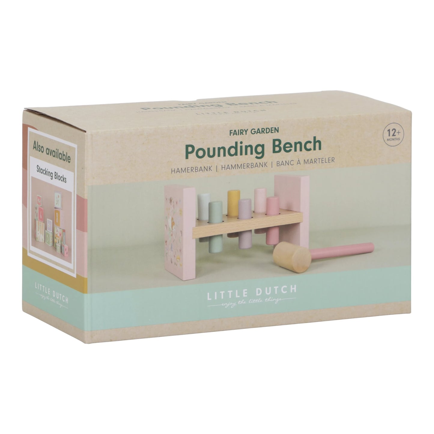 Little Dutch Pounding Bench - Fairy Garden