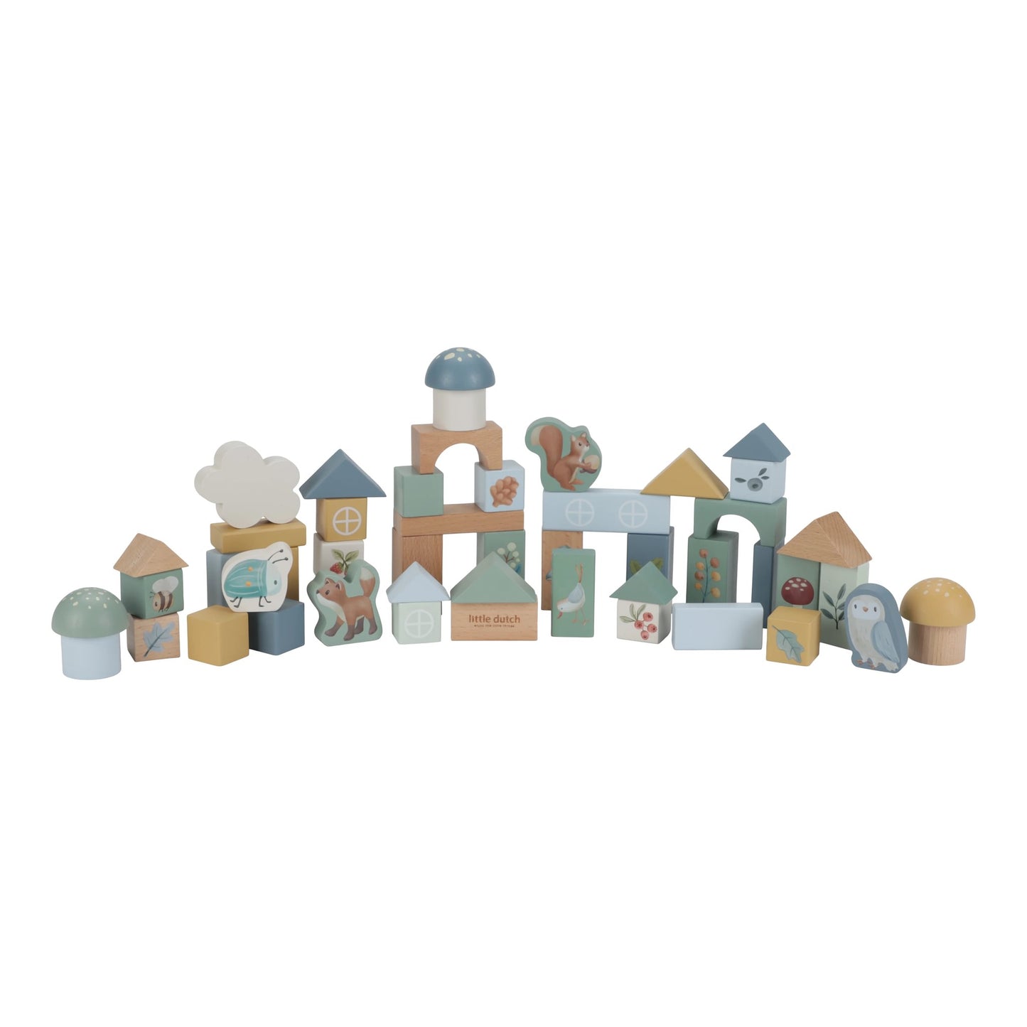 Little Dutch Building Blocks - Forest Friends