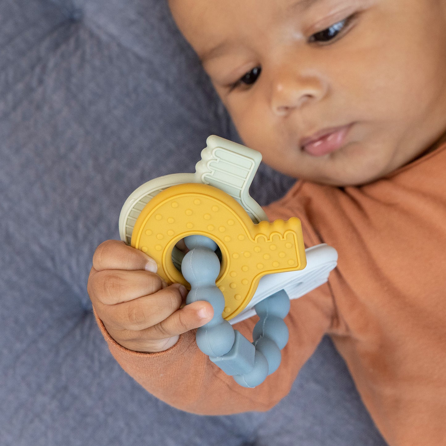 Little Dutch Silicone Keychain - Blue