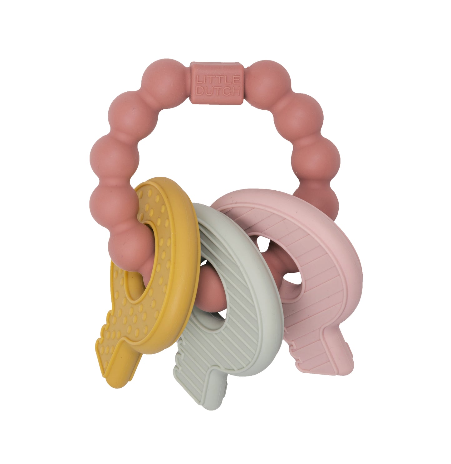 Little Dutch Silicone Keychain - Pink