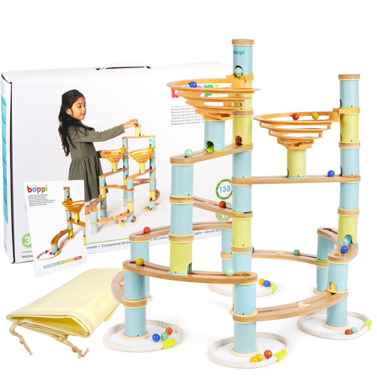 Boppi Marble Run - Jumbo Pack