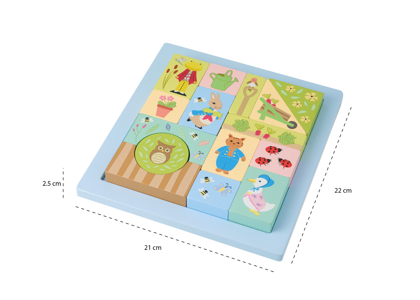 Orange Tree Toys Peter Rabbit Block Puzzle