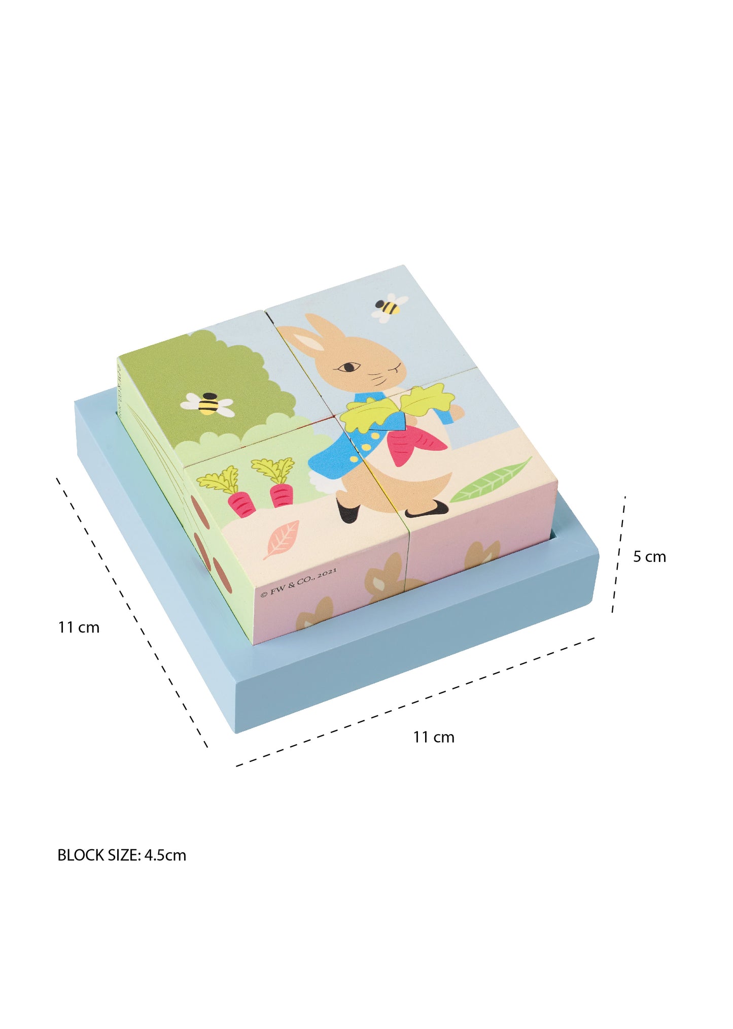 Orange Tree Toys Peter Rabbit Blocks