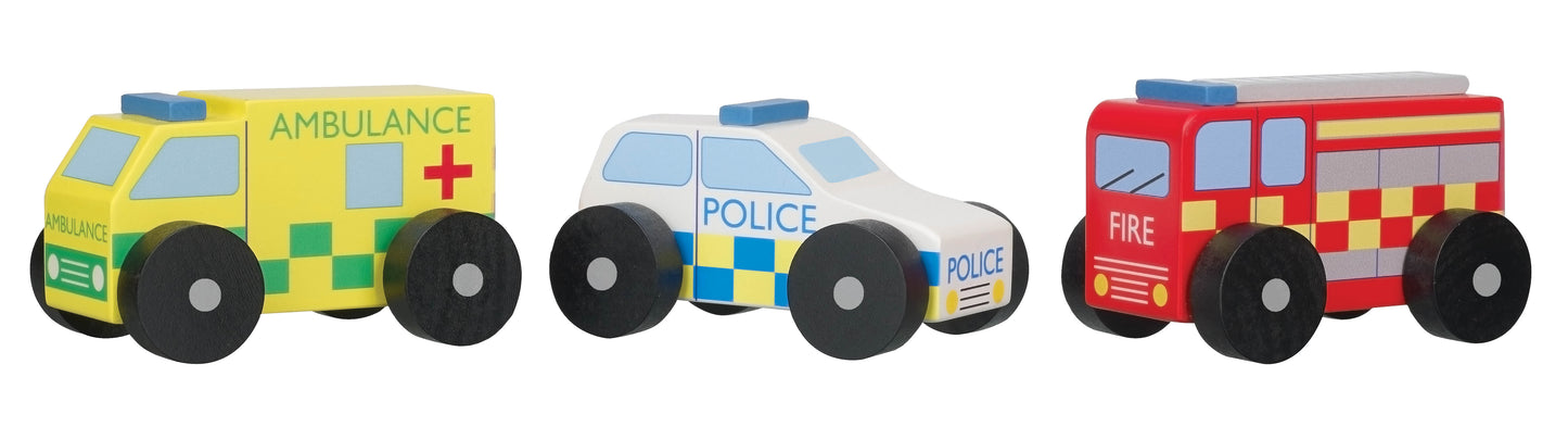 Orange Tree Toys Police Car