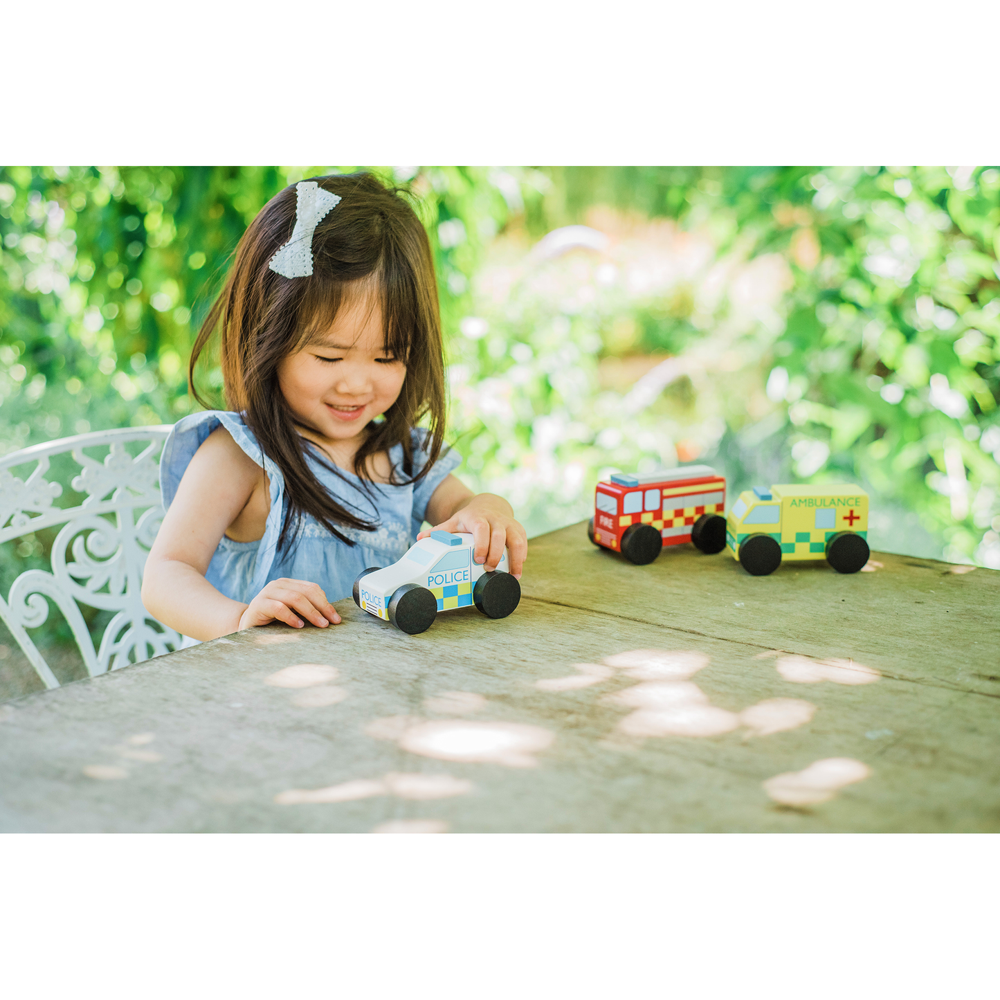 Orange Tree Toys Police Car