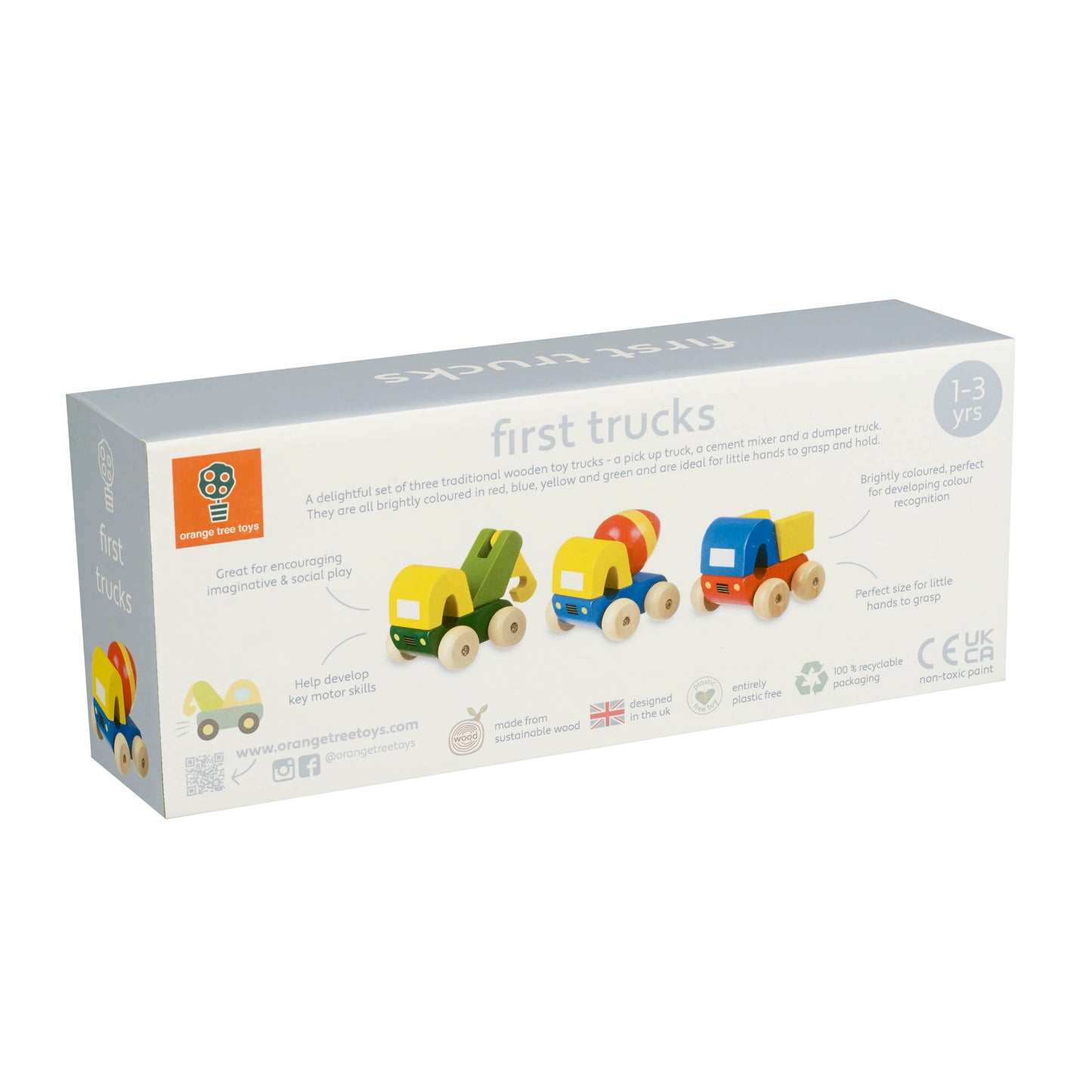 Orange Tree Toys First Trucks
