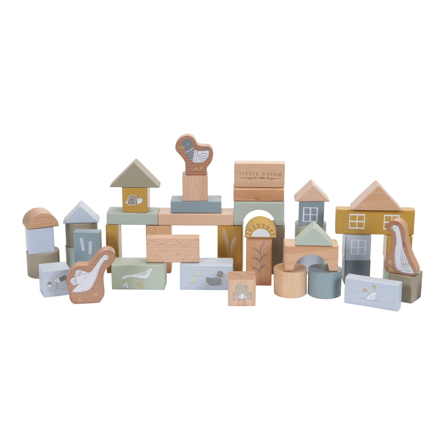 Little Dutch Building Blocks - Blue
