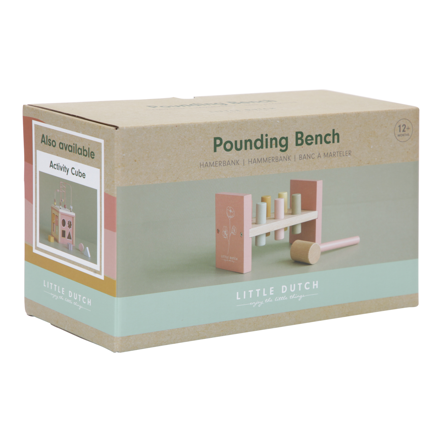 Little Dutch Pounding Bench - Flowers