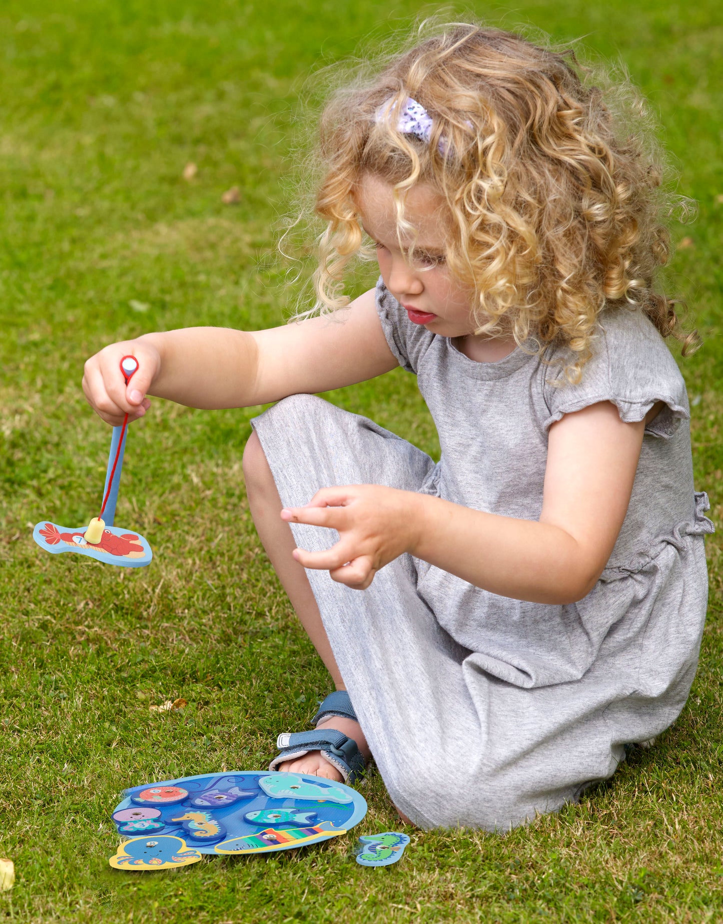 Orange Tree Toys Magnetic Fishing Game