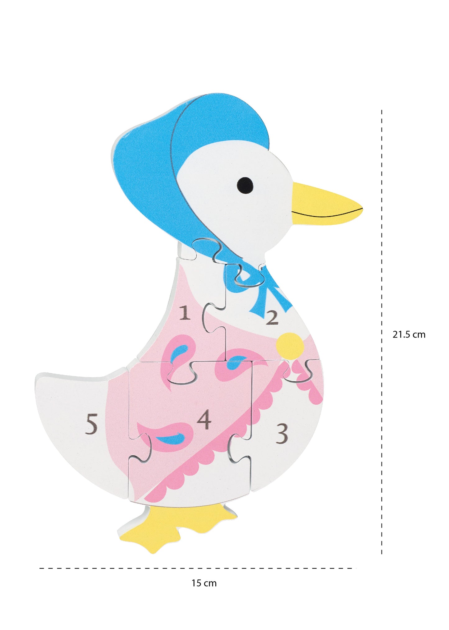 Orange Tree Toys Jemima Puddleduck Number Puzzle