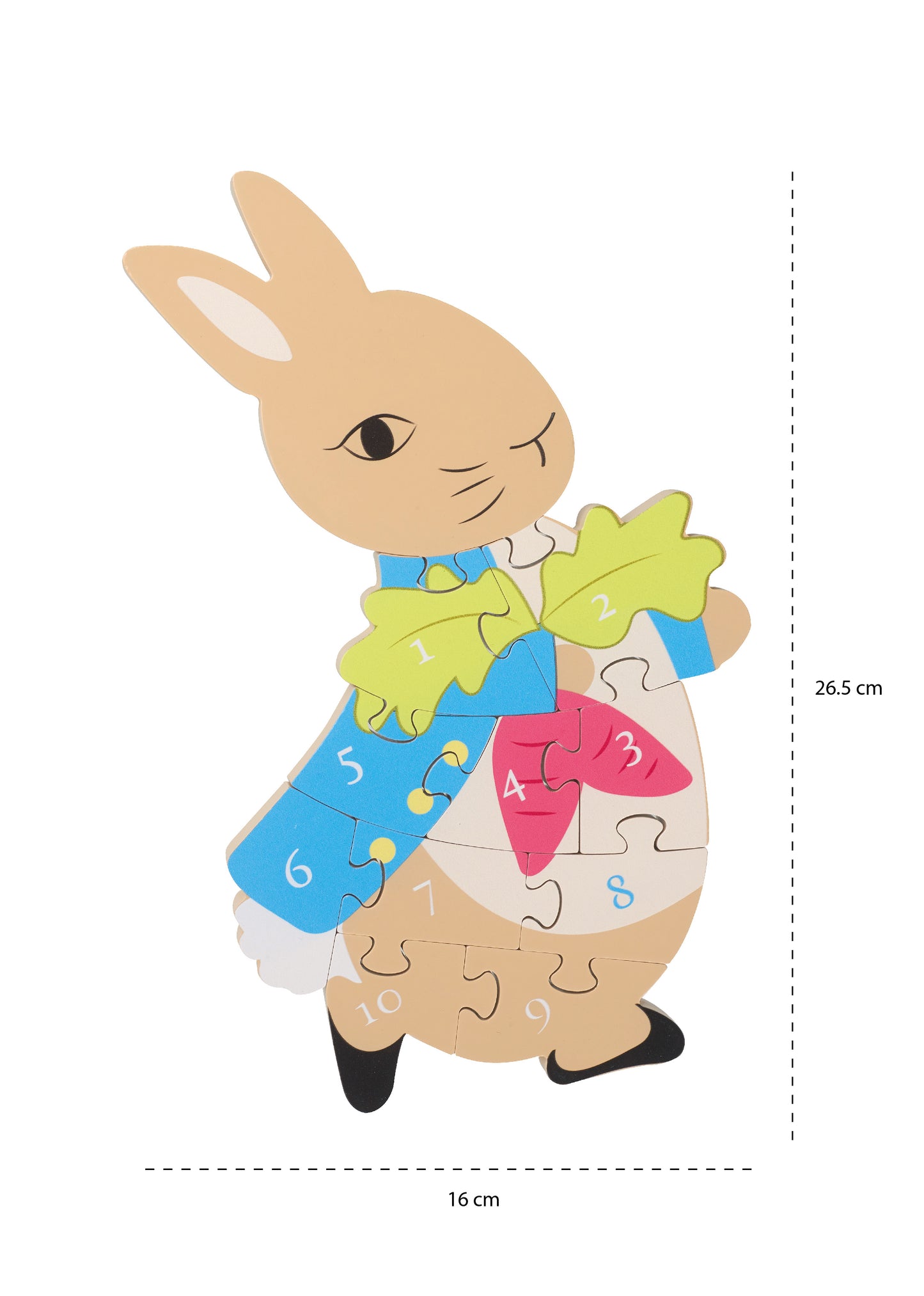 Orange Tree Toys Peter Rabbit Number Puzzle