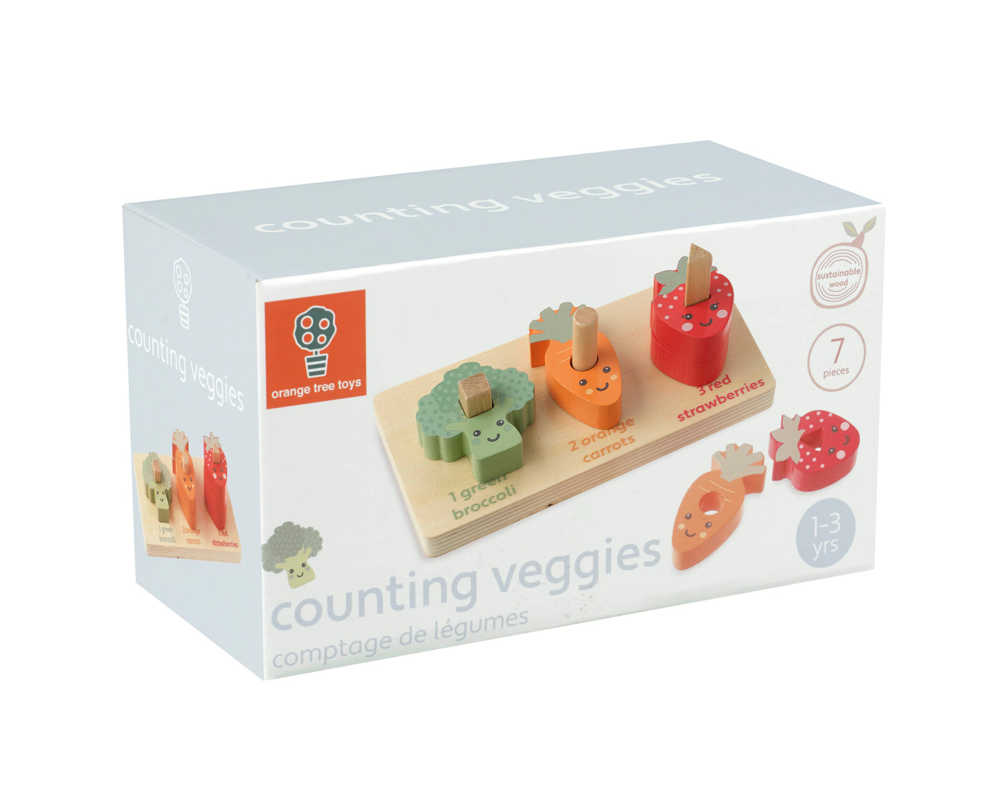 Orange Tree Toys Counting Veggies