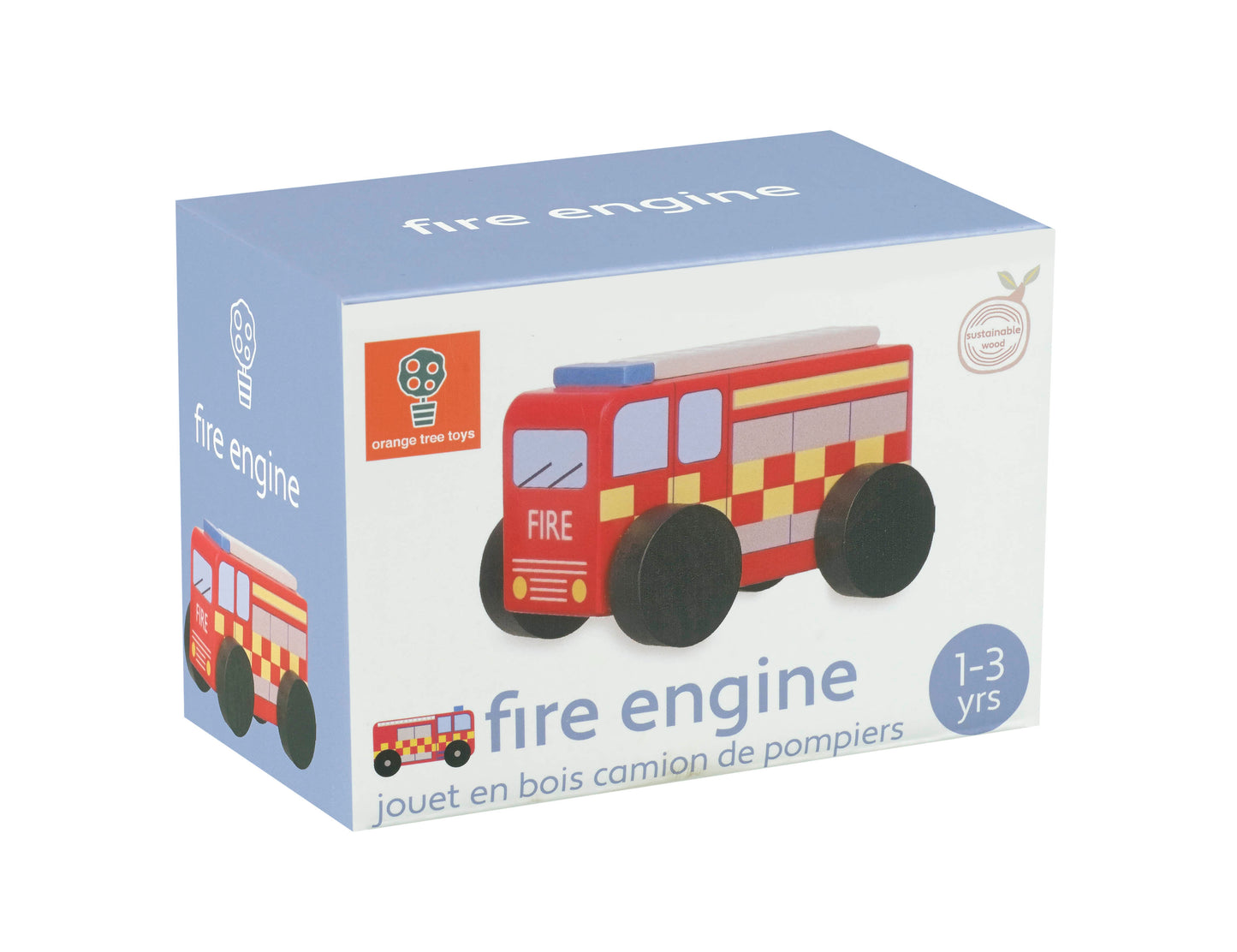 Orange Tree Toys Fire Engine
