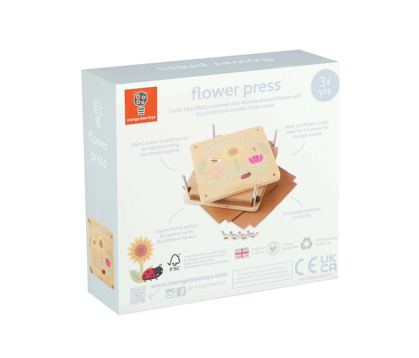Orange Tree Toys Flower Press
