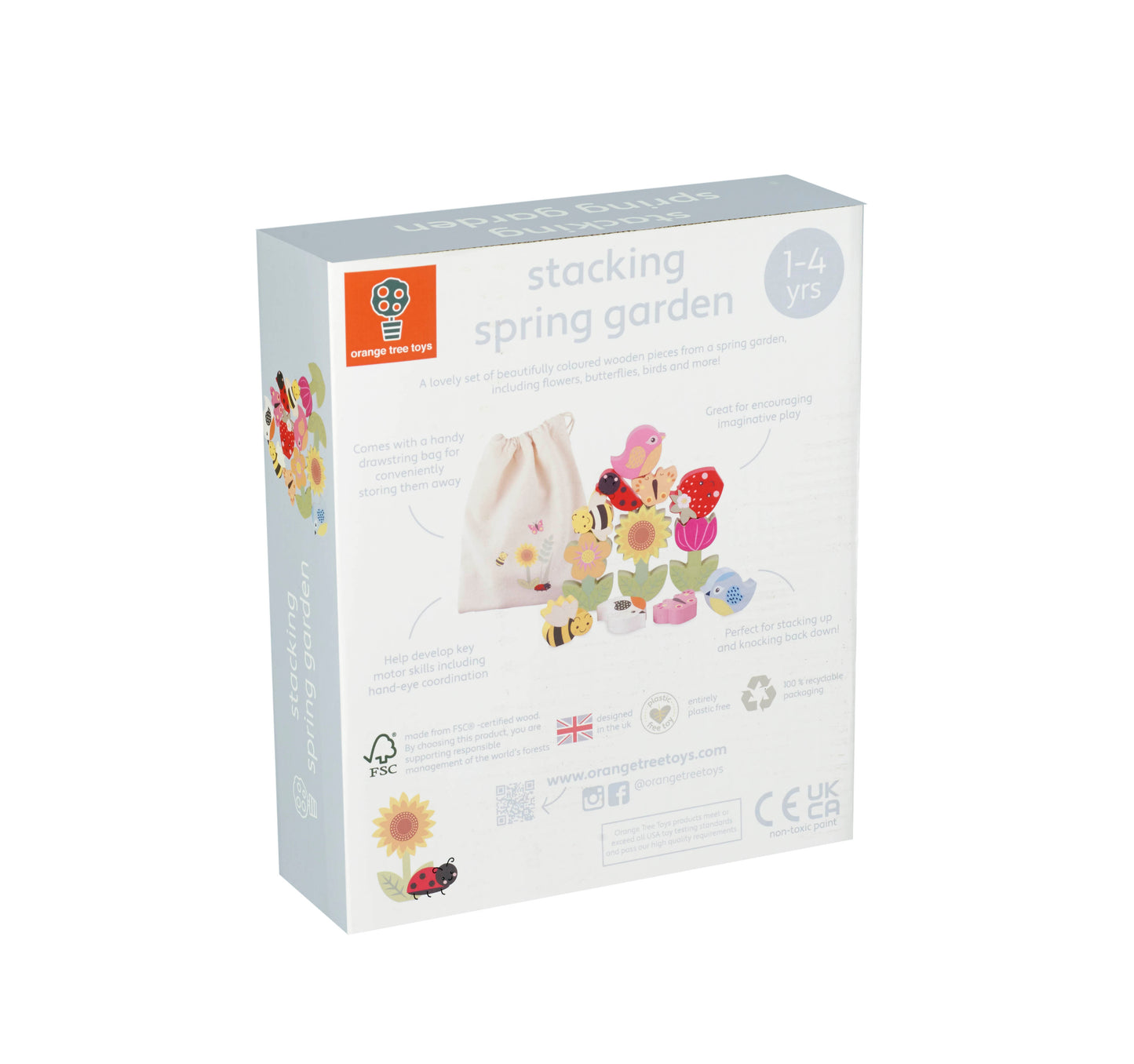 Orange Tree Toys Stacking Spring Garden