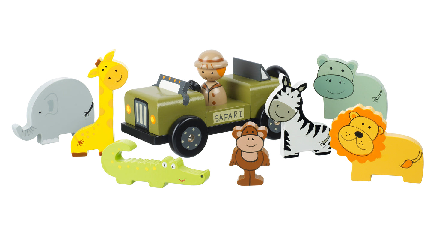 Orange Tree Toys Safari Jungle Set