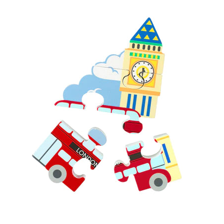 Orange Tree Toys - Mini Puzzle - London Bus