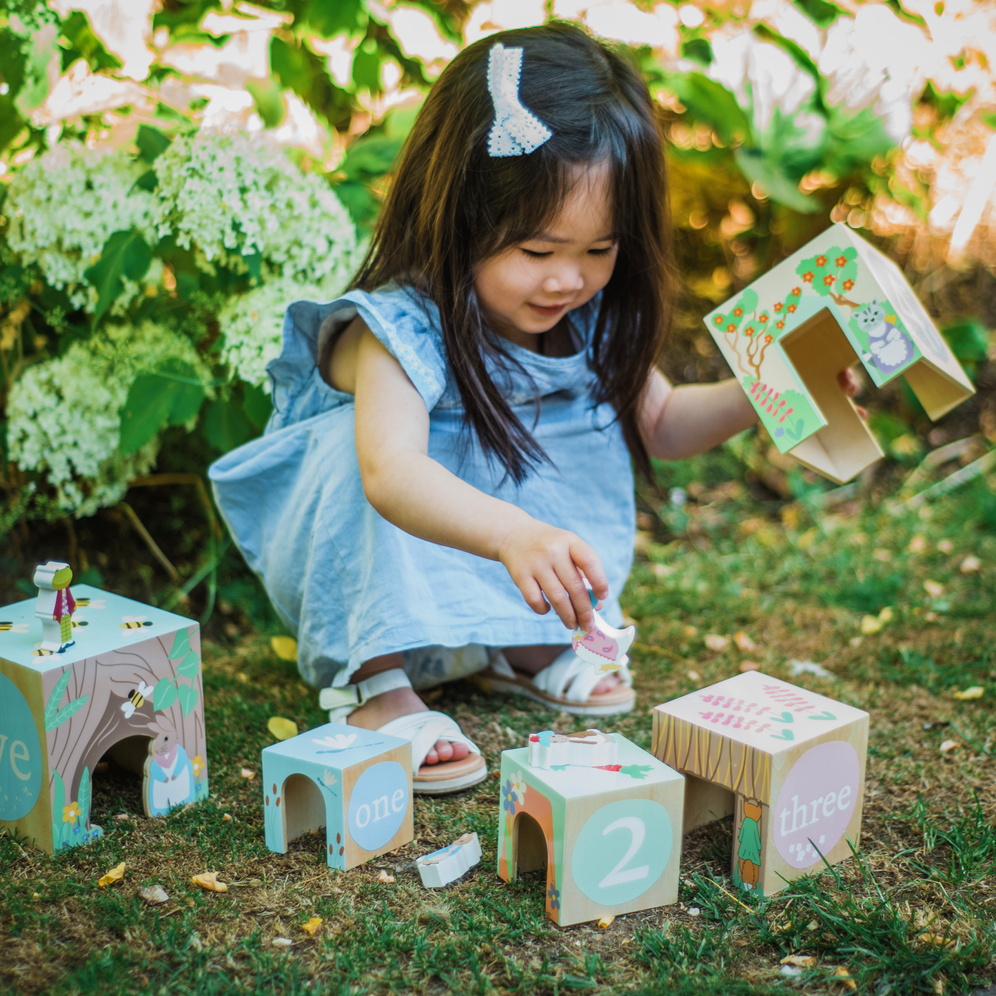 Orange Tree Toys Peter Rabbit Stacking Cubes