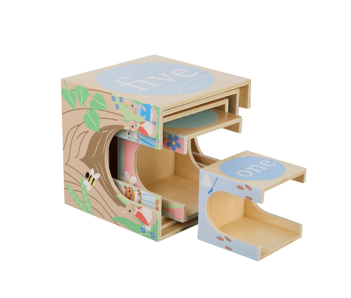 Orange Tree Toys Peter Rabbit Stacking Cubes