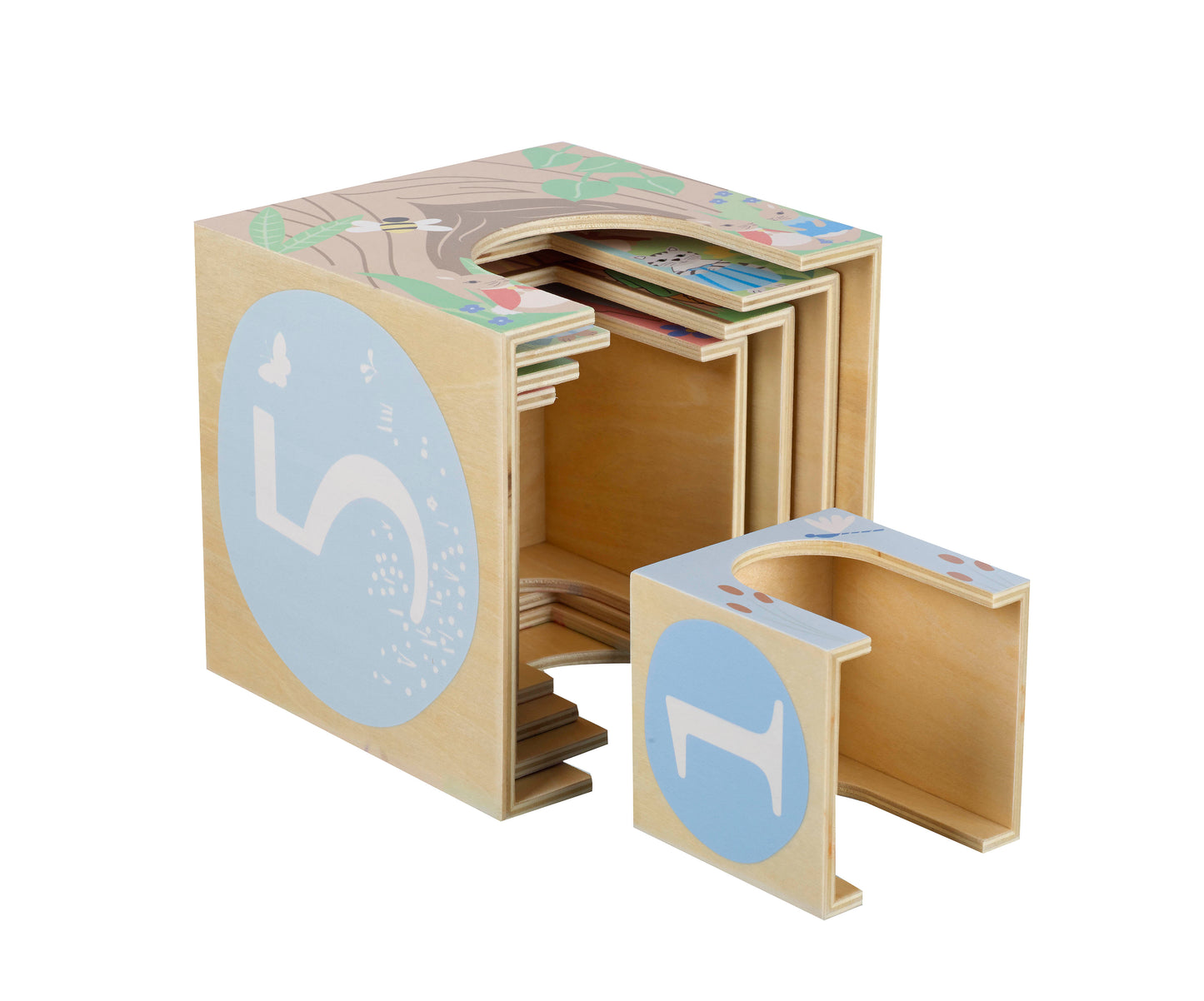 Orange Tree Toys Peter Rabbit Stacking Cubes