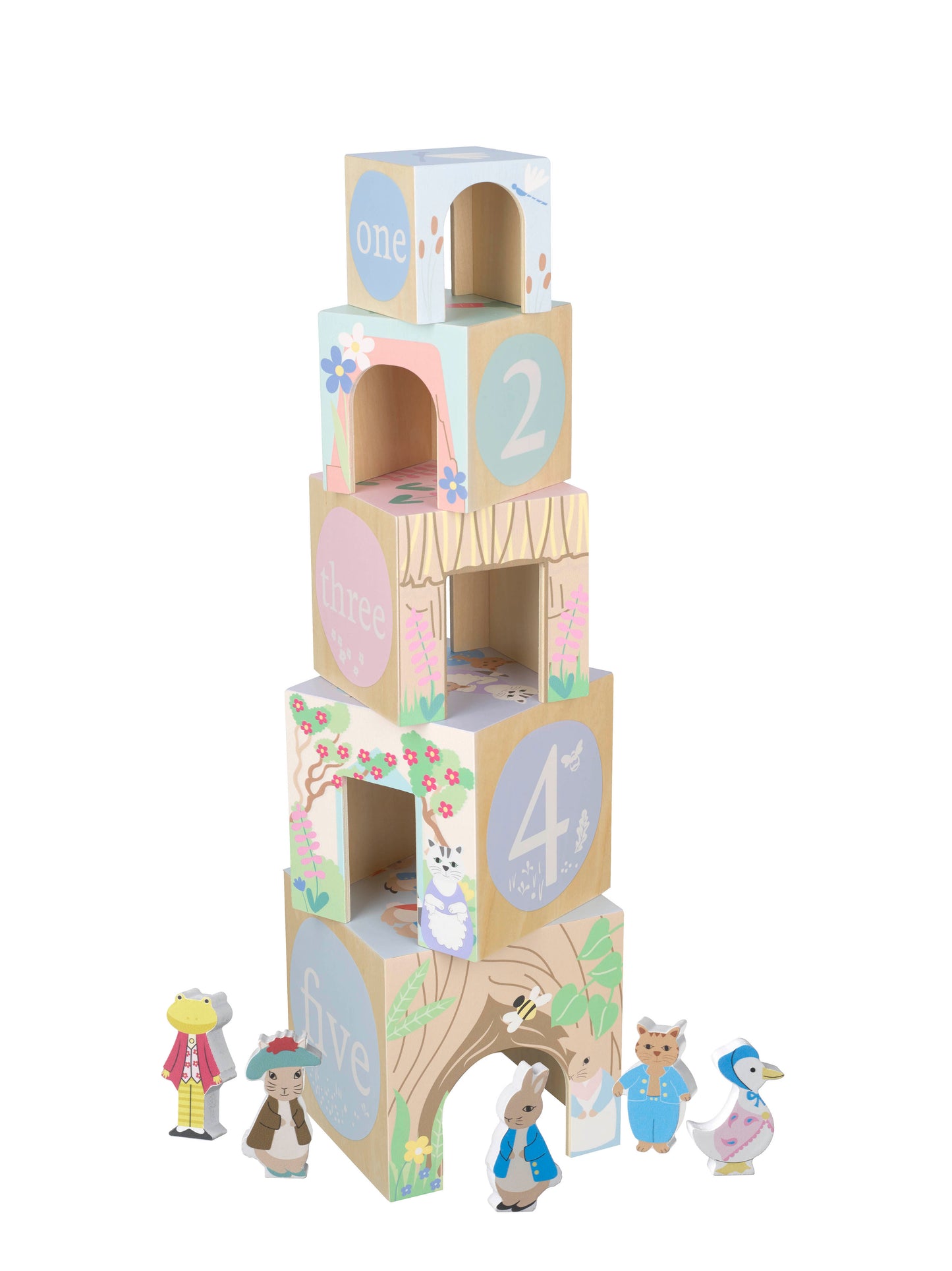 Orange Tree Toys Peter Rabbit Stacking Cubes
