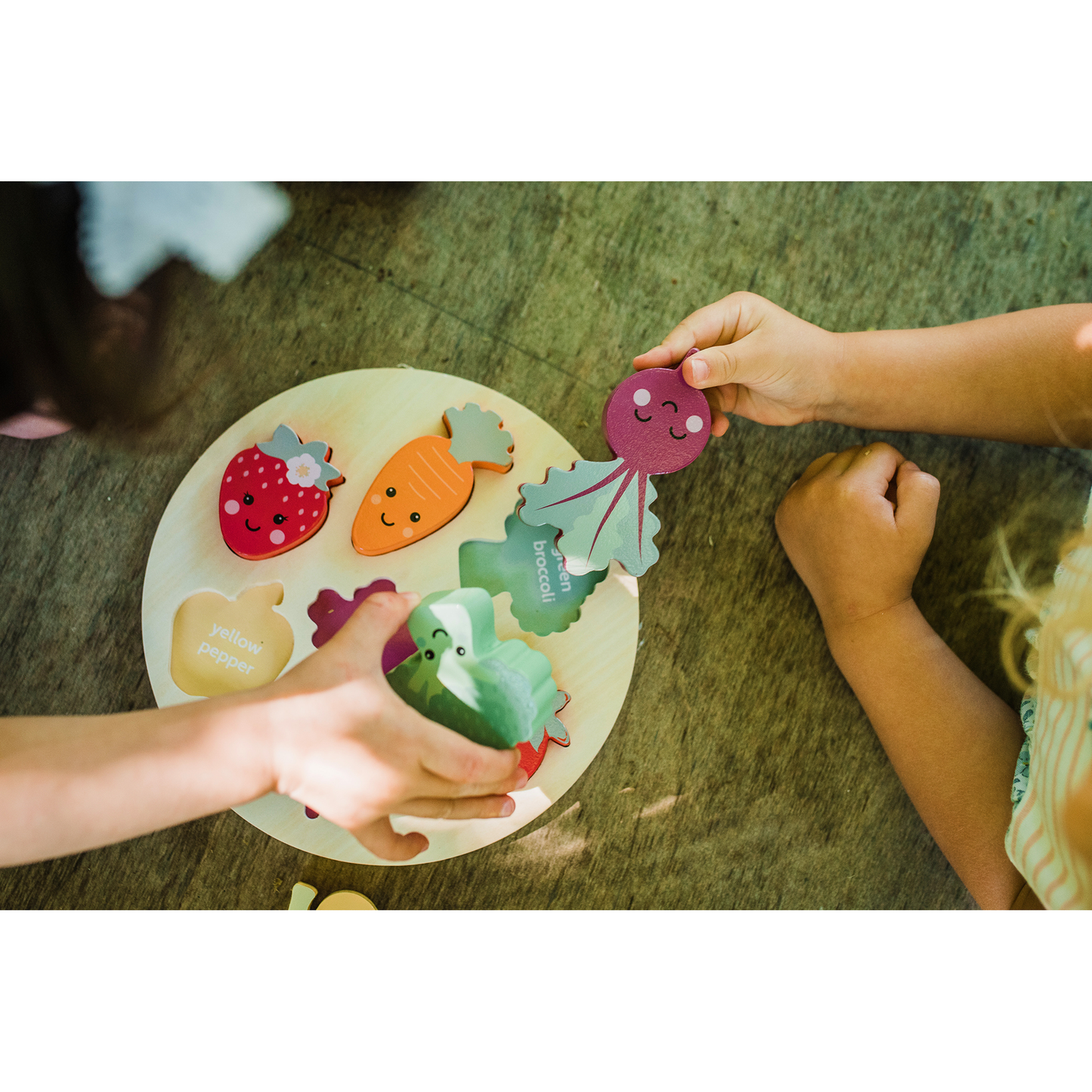 Orange Tree Toys Happy Veggies Puzzle