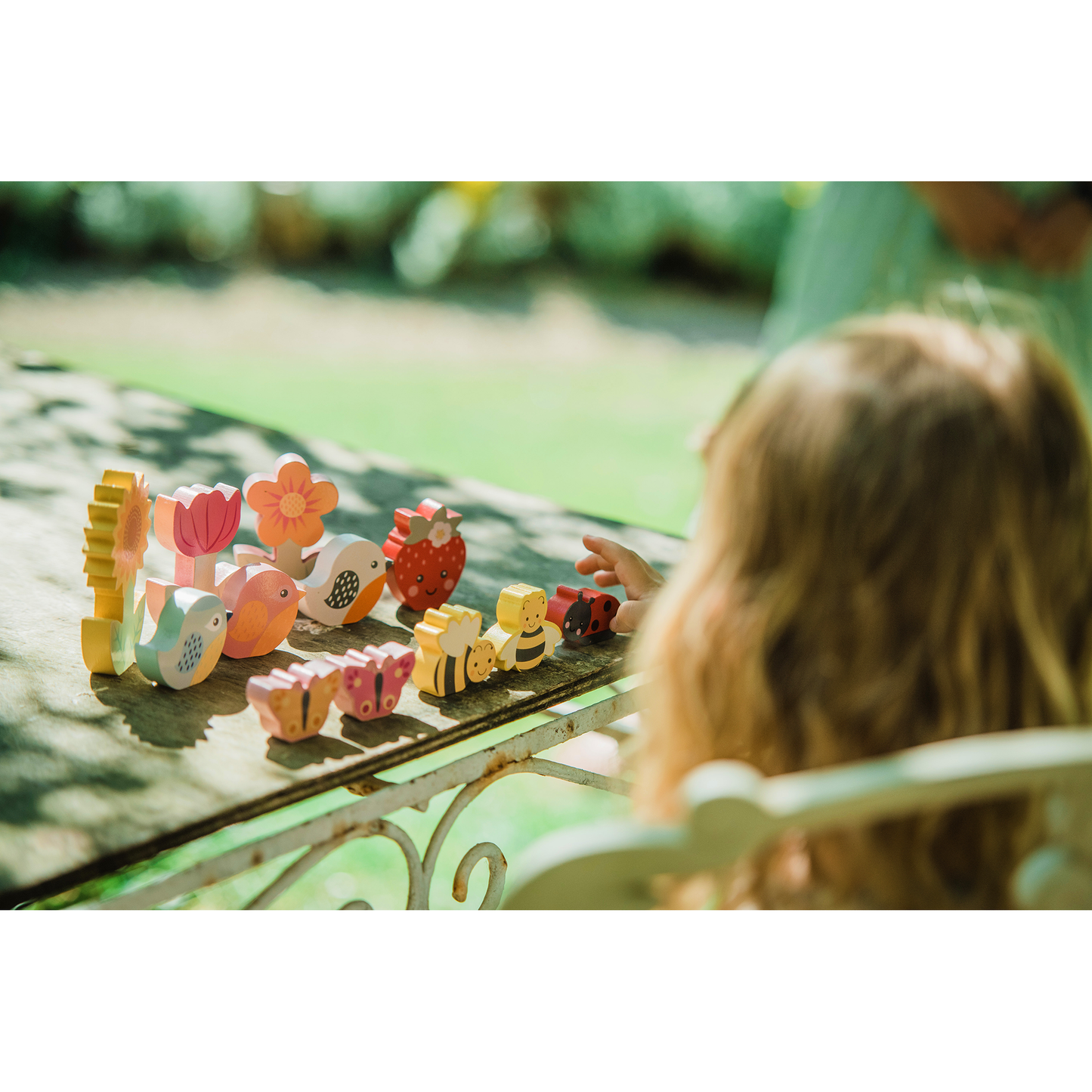 Orange Tree Toys Stacking Spring Garden