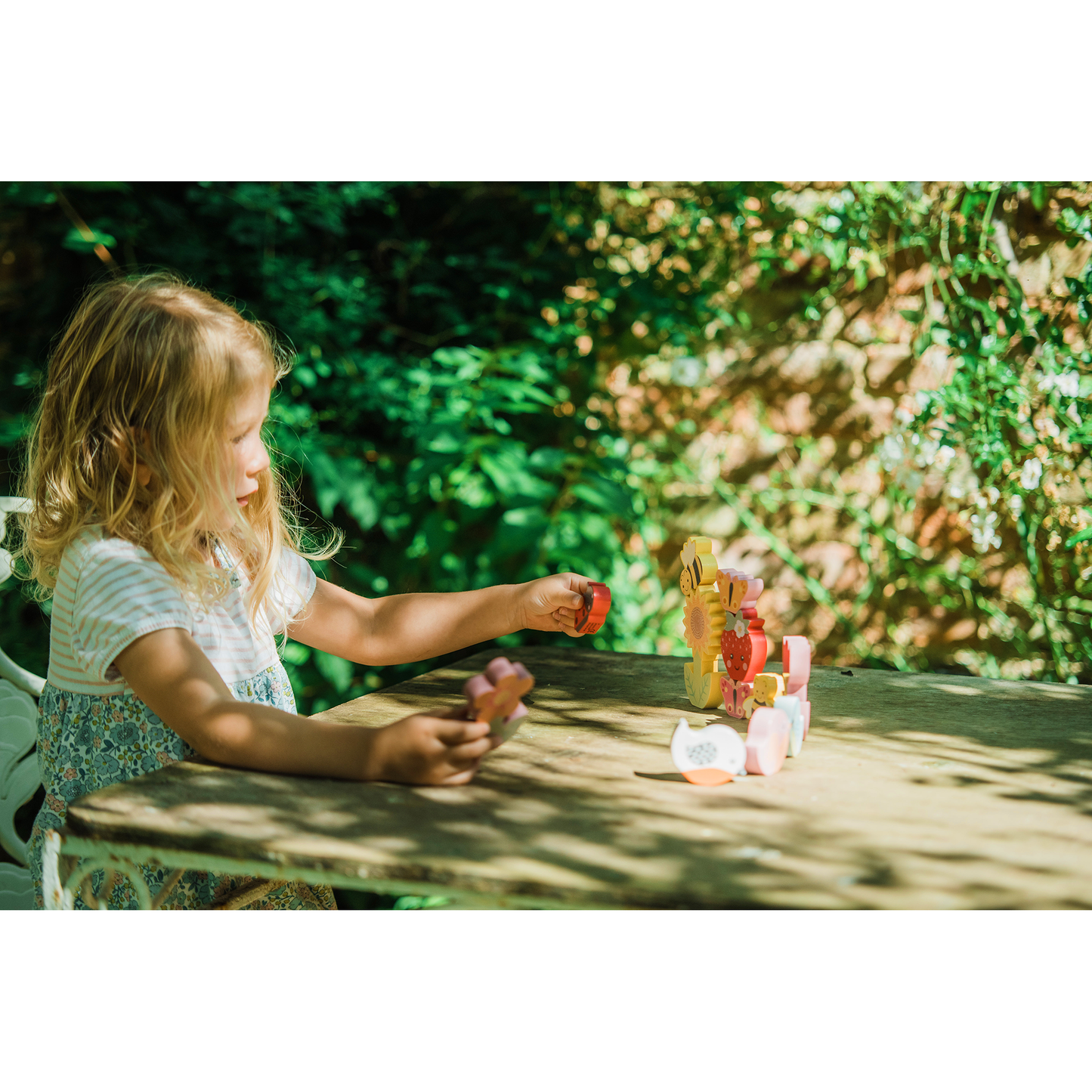 Orange Tree Toys Stacking Spring Garden