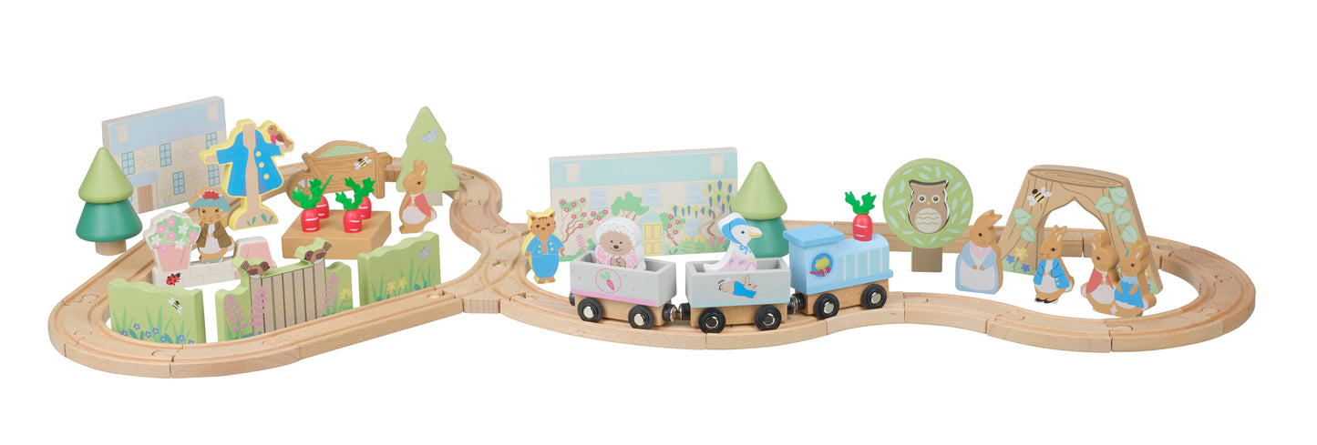 Orange Tree Toys Peter Rabbit Radish Express Train Set