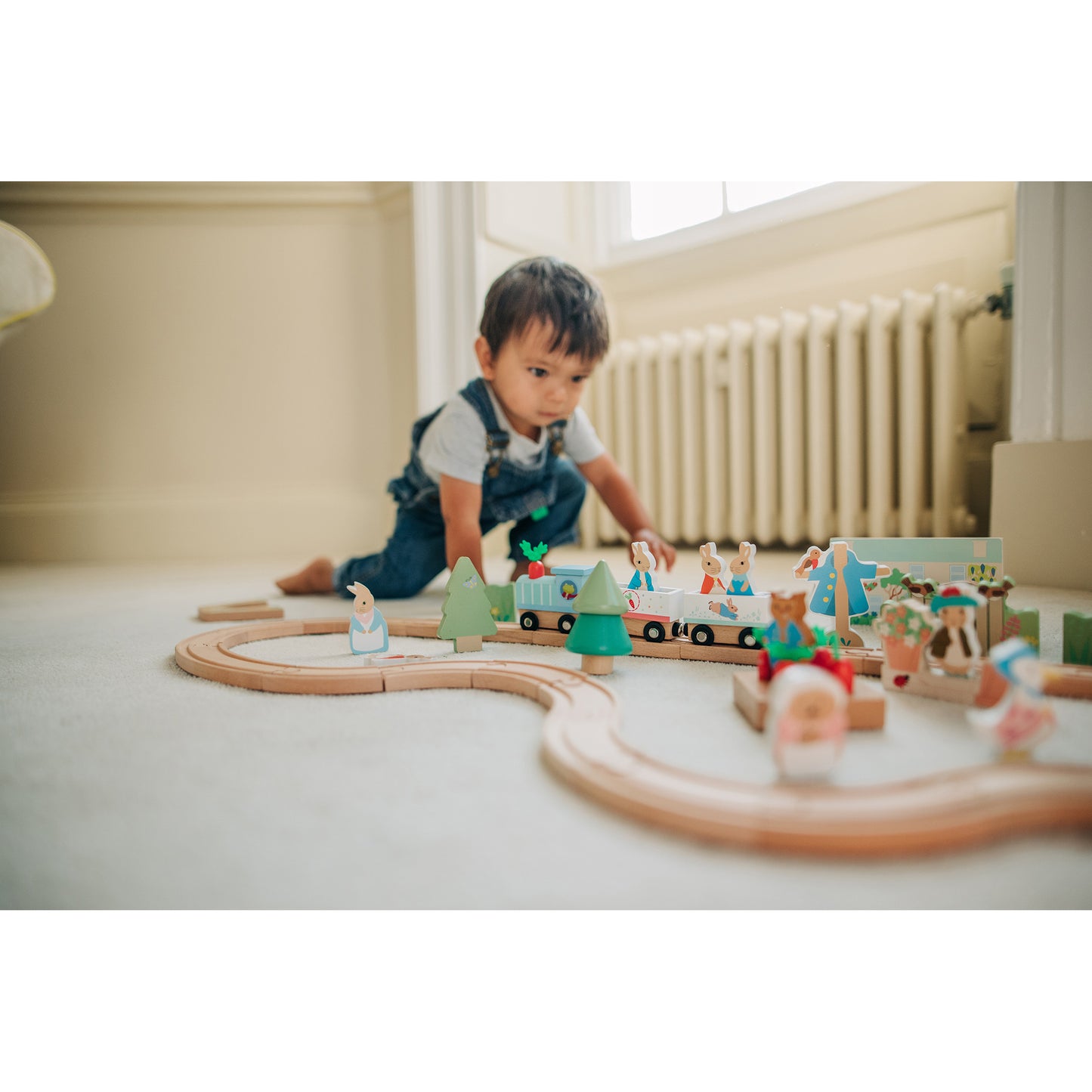 Orange Tree Toys Peter Rabbit Radish Express Train Set