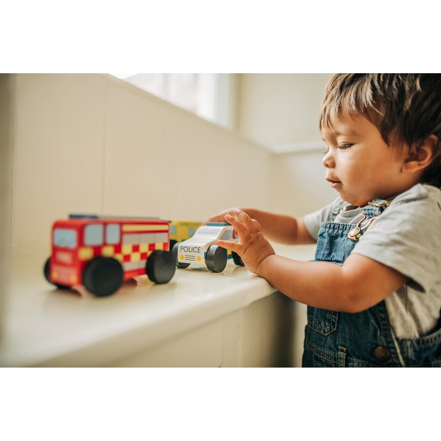 Orange Tree Toys Fire Engine
