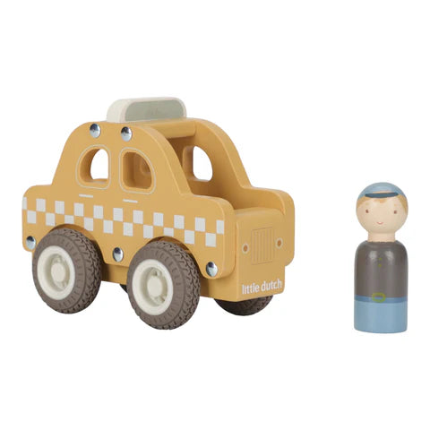 Little Dutch Wooden Taxi