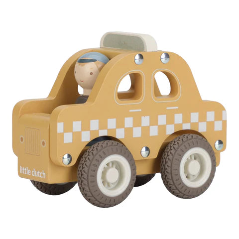 Little Dutch Wooden Taxi