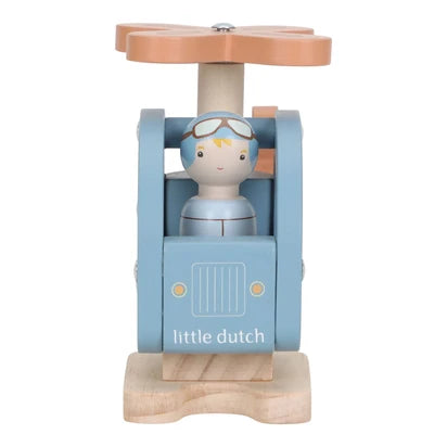Little Dutch Helicopter with Peg Doll