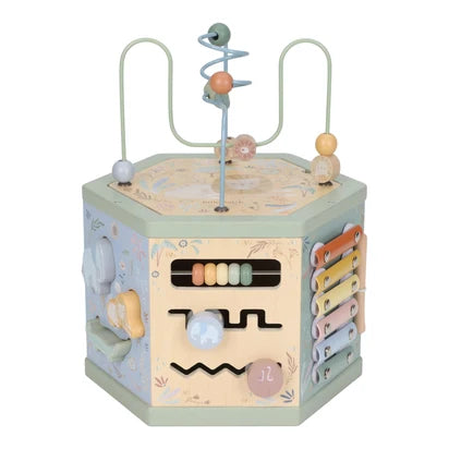 Little Dutch Safari Friends Hexagon Shape Activity Cube