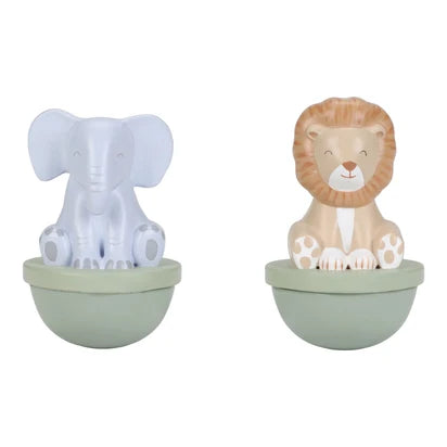 Little Dutch Wooden Music Box - Safari Friends