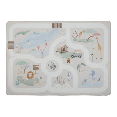 Little Dutch Safari Friends Car Play Mat