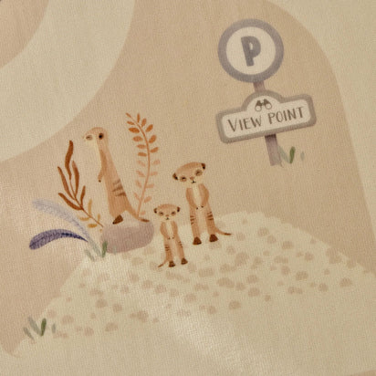 Little Dutch Safari Friends Car Play Mat