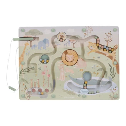 Little Dutch Magnetic Maze - Safari Friends