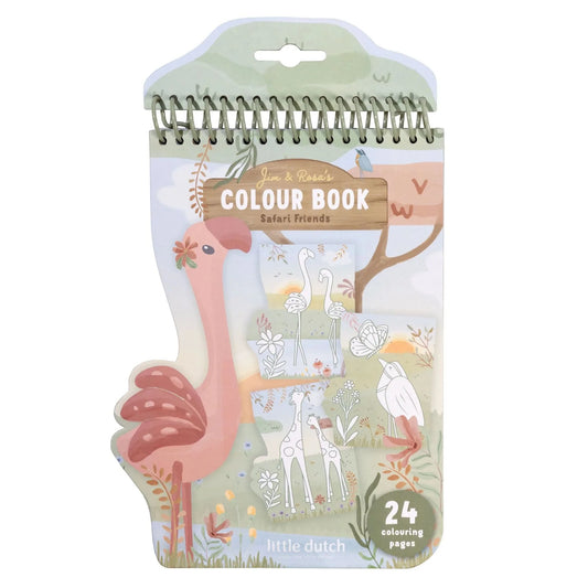 Little Dutch Colour Book - Safari Friends