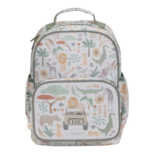 Little Dutch Large Backpack Safari Friends