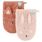 Trixie Washcloths - Mrs Cat & Mrs Rabbit