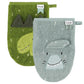 Trixie Washcloths - Mr Shark & Mr Dino (2 Pack)