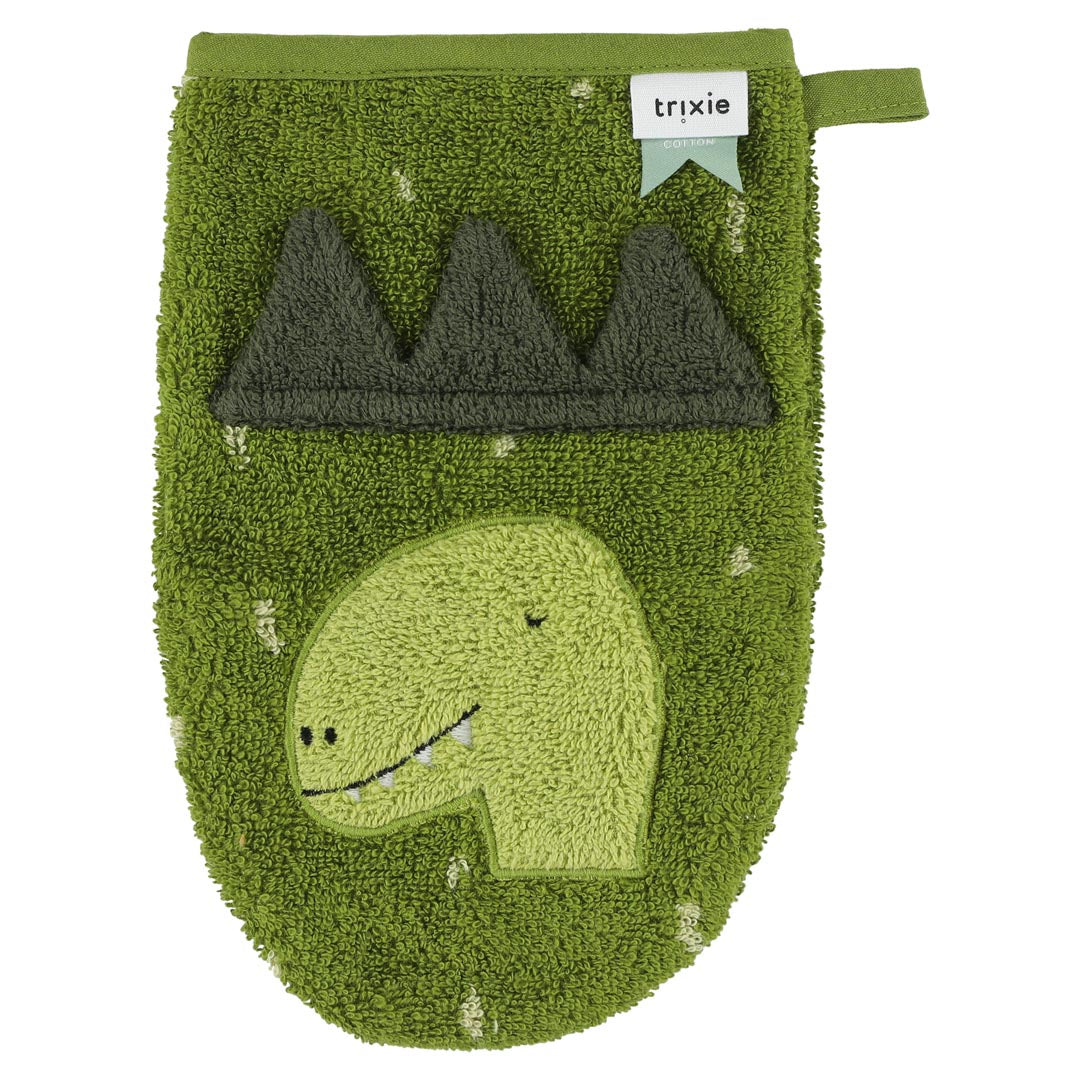 Trixie Washcloths - Mr Shark & Mr Dino (2 Pack)