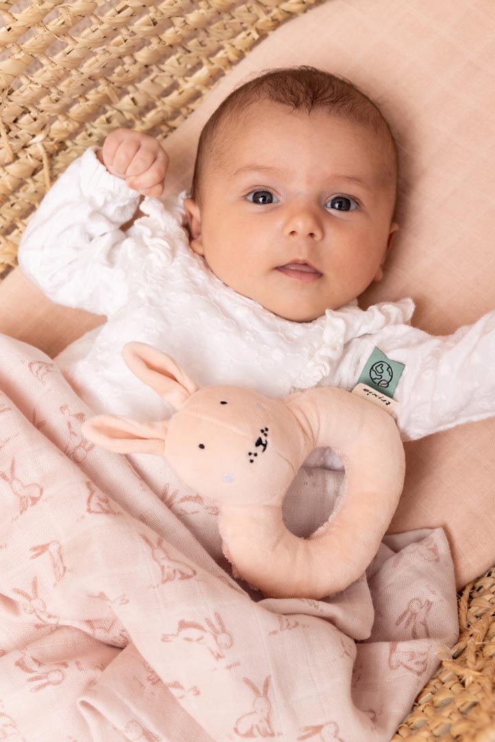 Trixie Round Rattle - Mrs Rabbit
