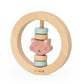 Trixie Wooden Round Rattle - Mrs Cat