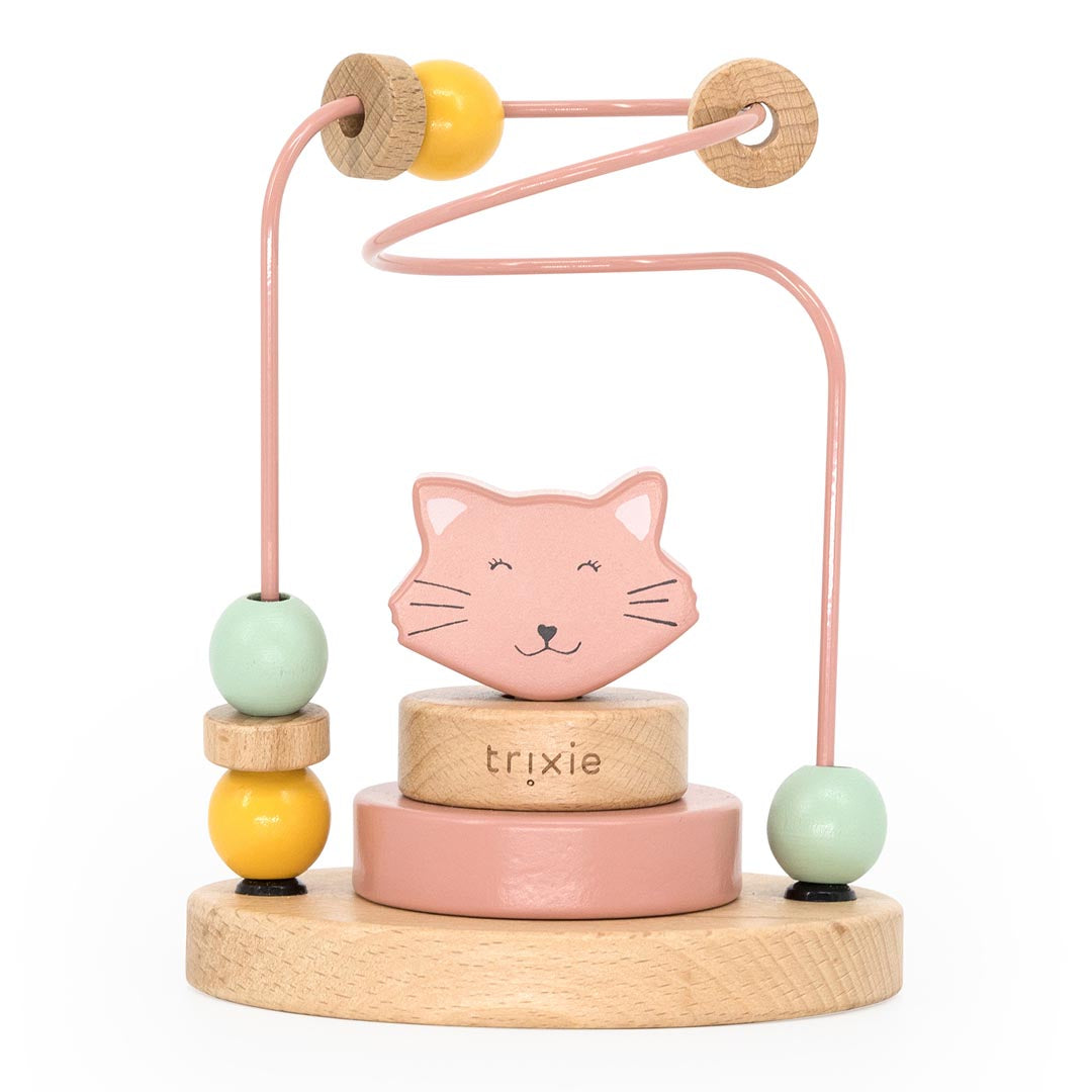 Trixie Wooden Bead Maze - Mrs Cat